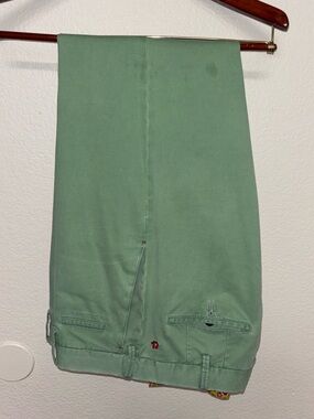 Pt01 Men's Chinos in Split Peas Green
